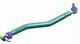 STEERING ROD LEMFORDER 885 MM + CROWN NUT
